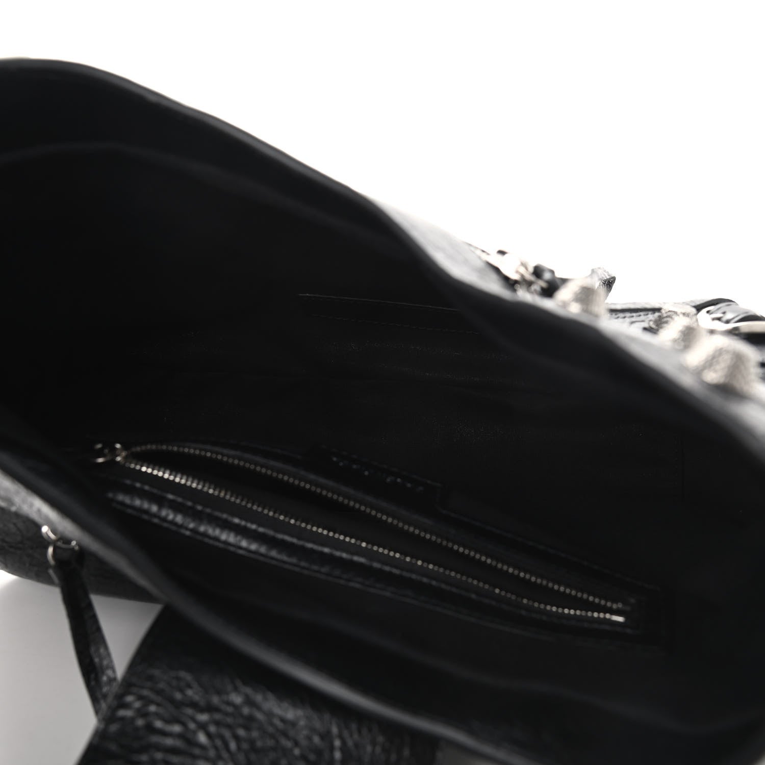 Balenciaga Agneau Arena Medium Le Cagole Shoulder Bag Black 5 of 9
