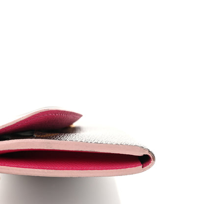 Louis Vuitton Monogram Bloom Flower Emilie Wallet Fuchsia 8 of 11