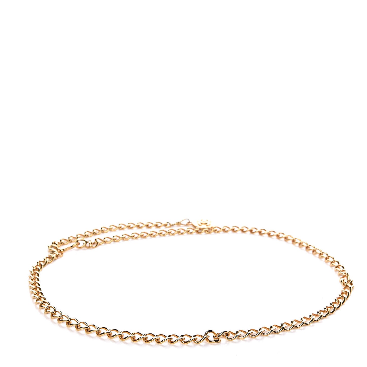 Chain Medallion Belt Gold