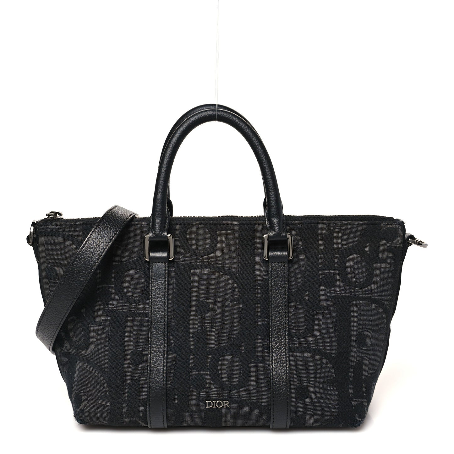Maxi Oblique Jacquard Weekender 25 Black