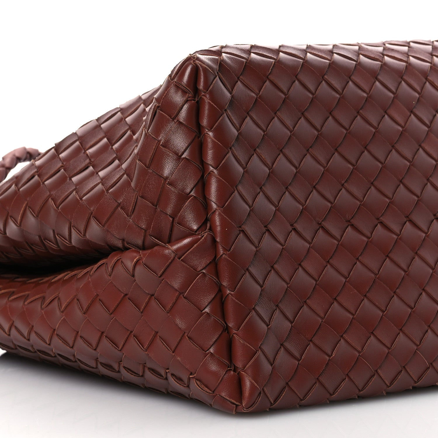 Bottega Veneta Nappa Intrecciato Large Andiamo Shoulder Bag Barolo 8 of 10