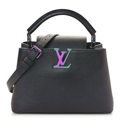 Louis Vuitton Taurillon Capucines BB Scarabeo Iridescent Black 1 of 8