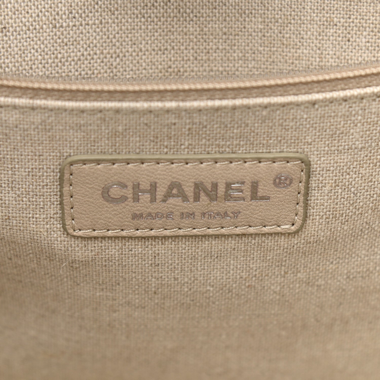 Chanel Mixed Fibers Small Deauville Tote Grey 6 of 11