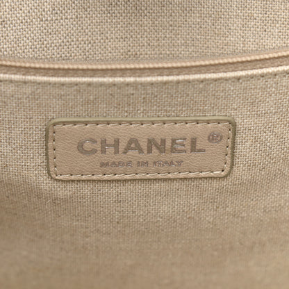 Chanel Mixed Fibers Small Deauville Tote Grey 6 of 11