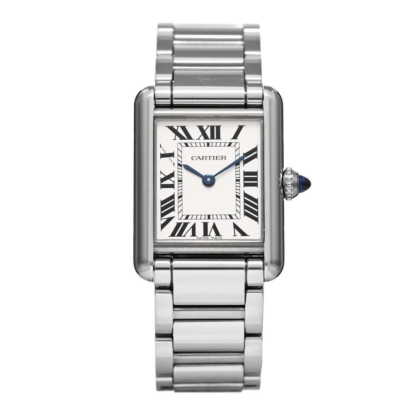 Stainless Steel 22mm Tank Must Quartz Watch
