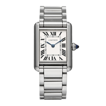 Cartier Stainless Steel 22mm Tank Must Quartz Watch 1 of 5