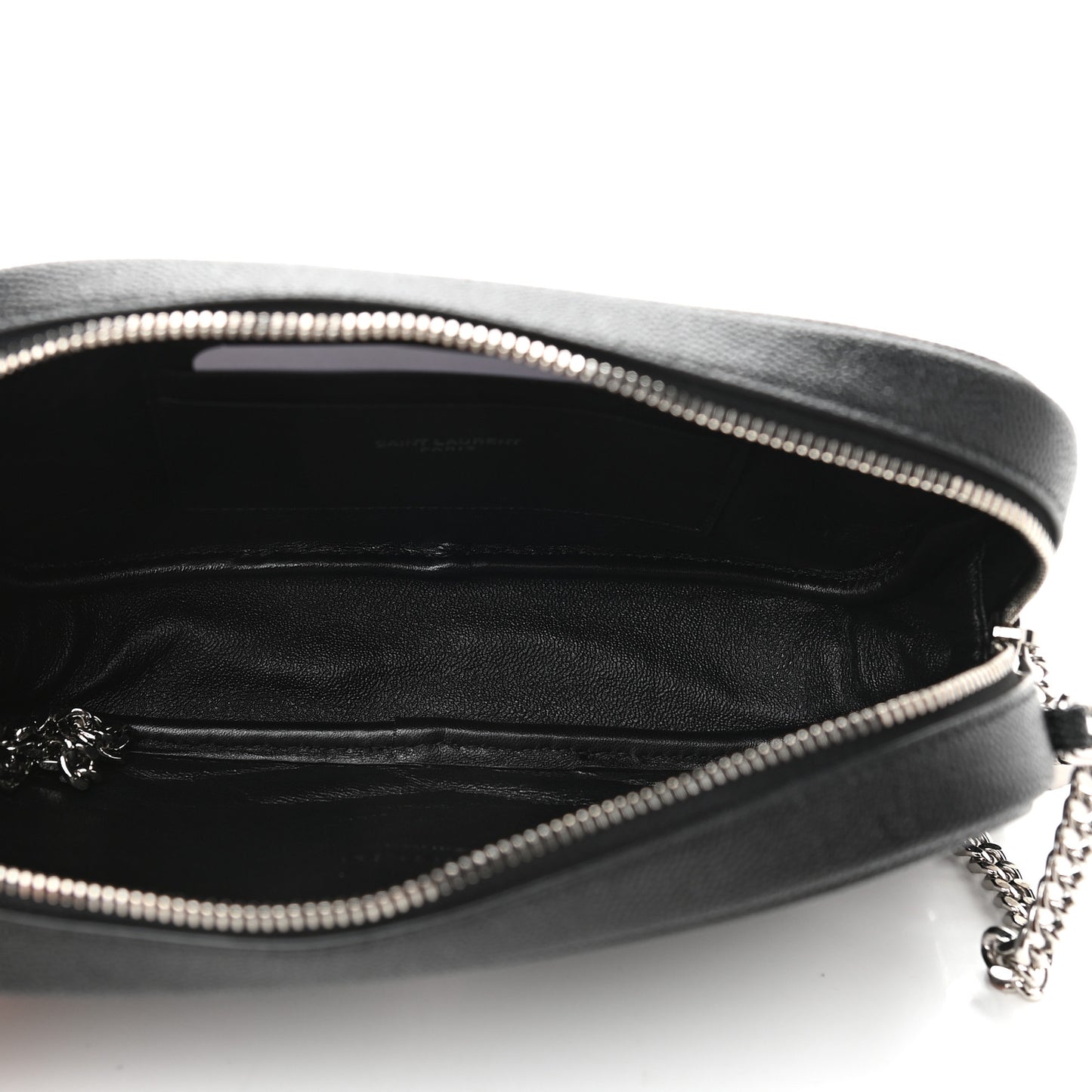 Grain De Poudre Matelasse Monogram Mini Lou Camera Bag Black