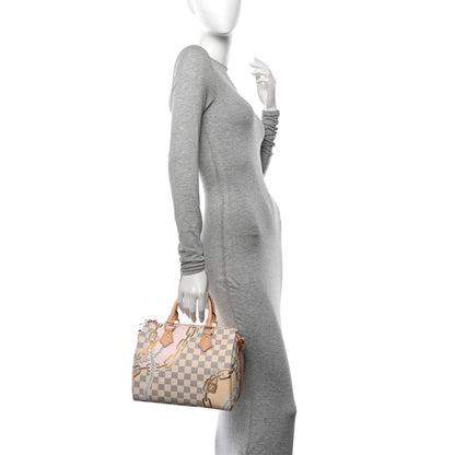 Louis Vuitton Damier Azur Nautical Speedy Bandouliere 25 2 of 9