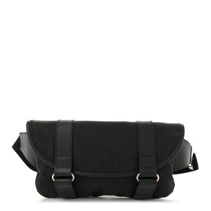 Gucci Nylon Monogram Waist Belt Bag  Black 1 of 10