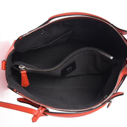 Fendi Vitello Dolce Medium By The Way Boston Bag Papavero 5 of 8