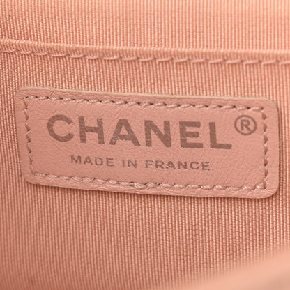 Chanel Caviar Chevron Quilted Small Single Flap Light Pink 6 of 10