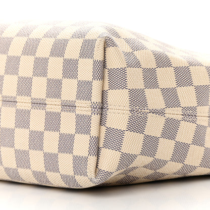 Louis Vuitton Damier Azur Graceful PM Rose Ballerine 9 of 14