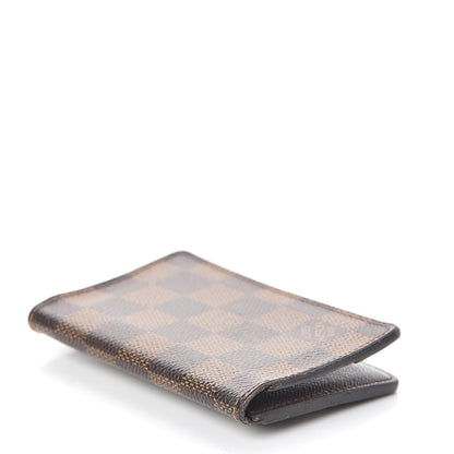 Louis Vuitton Damier Ebene Pocket Organizer NM 4 of 9