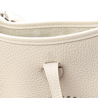 Hermes Taurillon Clemence Evelyne TPM Craie 6 of 9