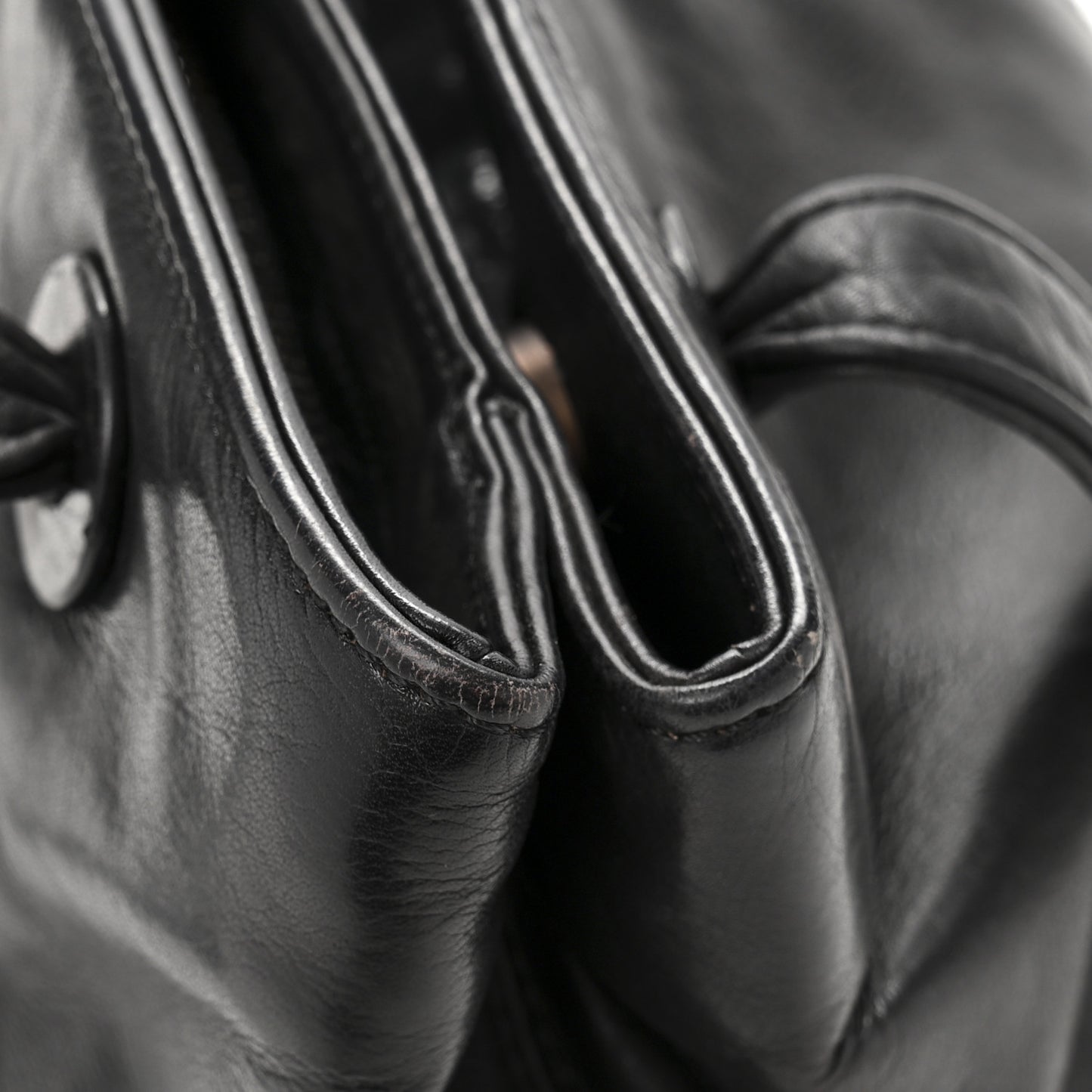 Lambskin CC Shoulder Bag Black