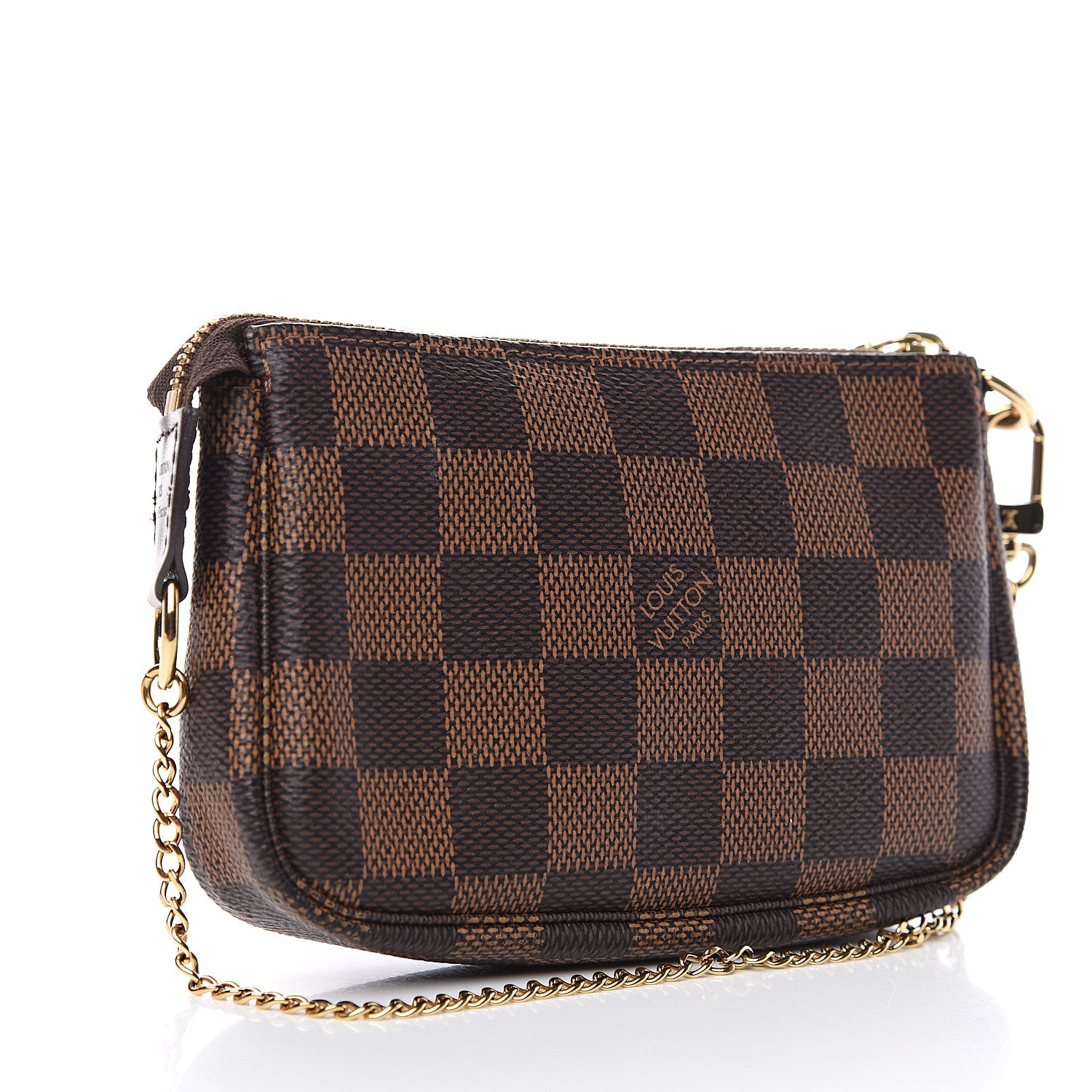 Louis Vuitton Damier Ebene Mini Pochette Accessories 2 of 8