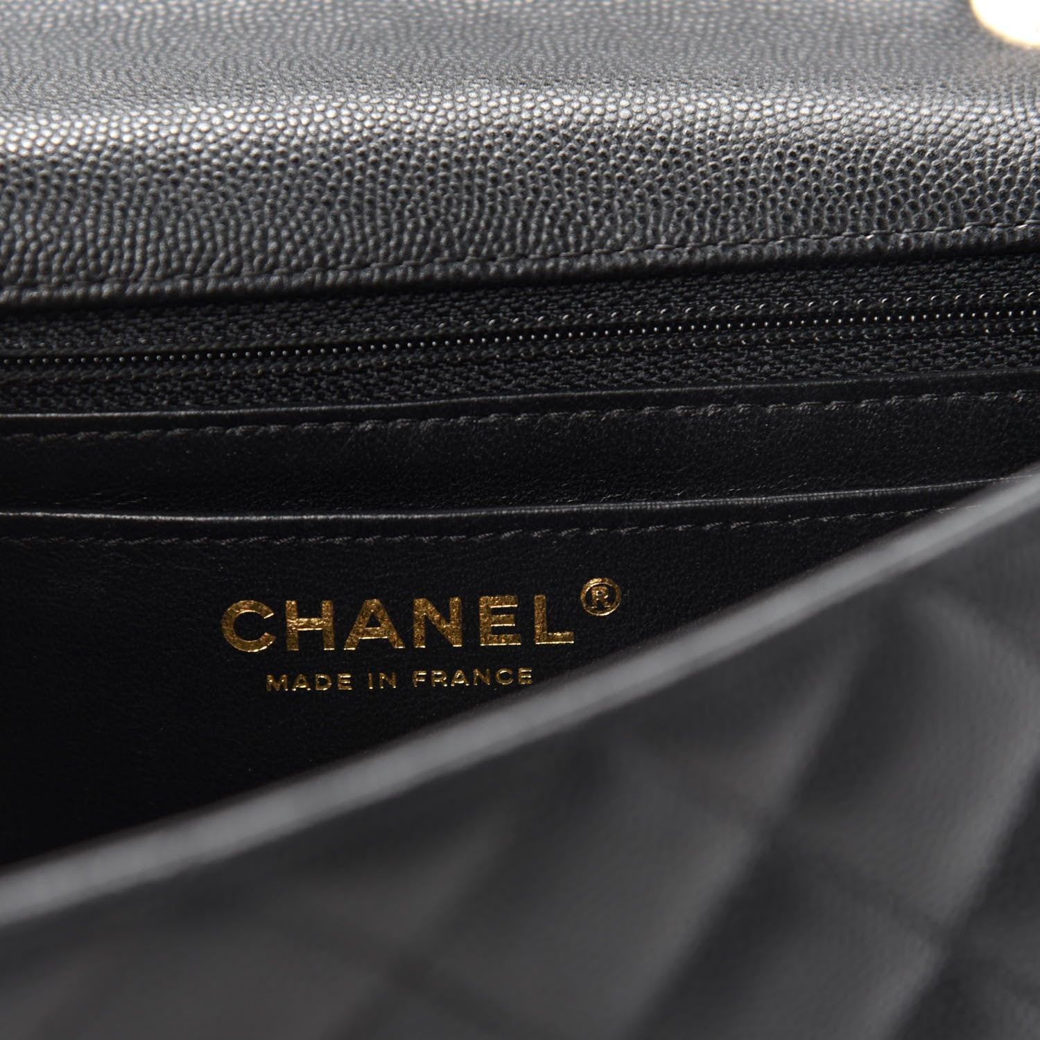 Chanel Caviar Quilted Mini Rectangular Flap Black 8 of 11
