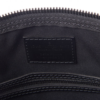 Louis Vuitton Monogram Tuffetage Keepall Triangle Bandouliere 50 Black Black 8 of 8