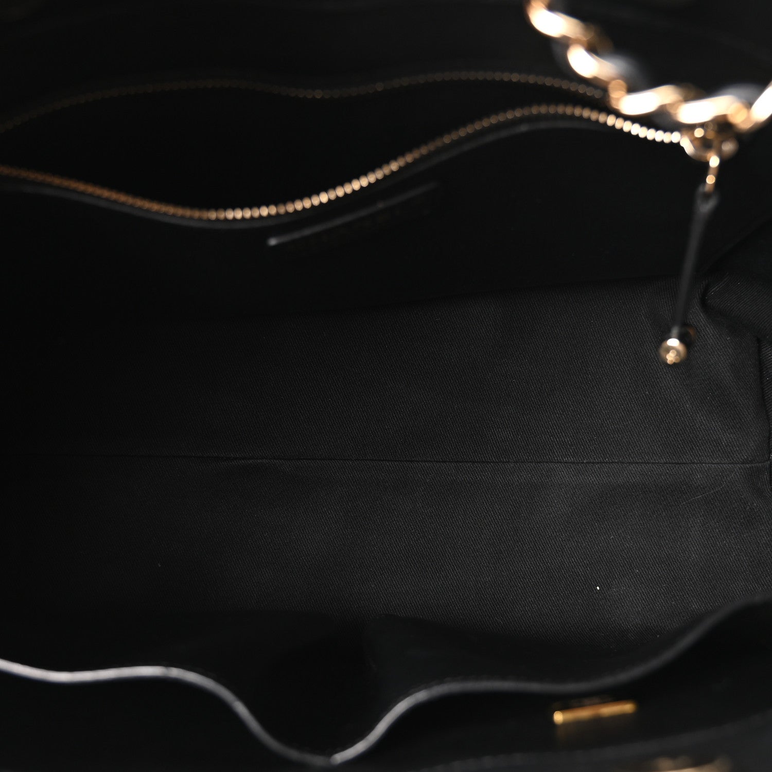 Chanel Caviar Quilted Small Shopping Tote Black 5 of 11