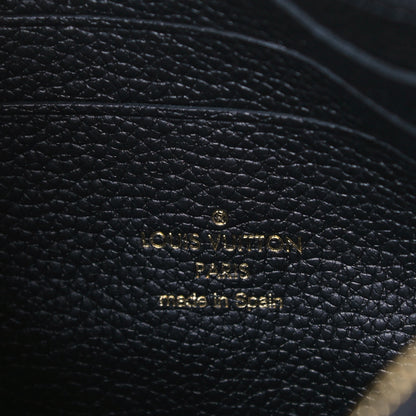 Louis Vuitton Empreinte Monogram Giant Double Zip Pochette Black Cream 6 of 8