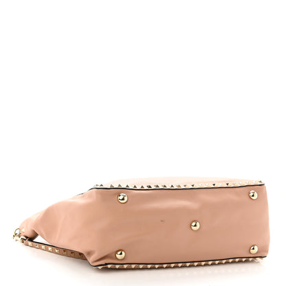 Valentino Garavani Vitello Medium Rockstud Tote Alpaca 4 of 14
