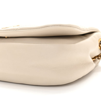 Saint Laurent Lambskin Matelasse Monogram Mini Jamie 4.3 Blanc Vintage 10 of 11