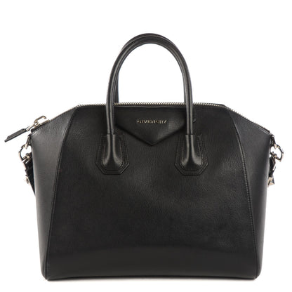 Givenchy Sugar Goatskin Medium Antigona Black 1 of 7