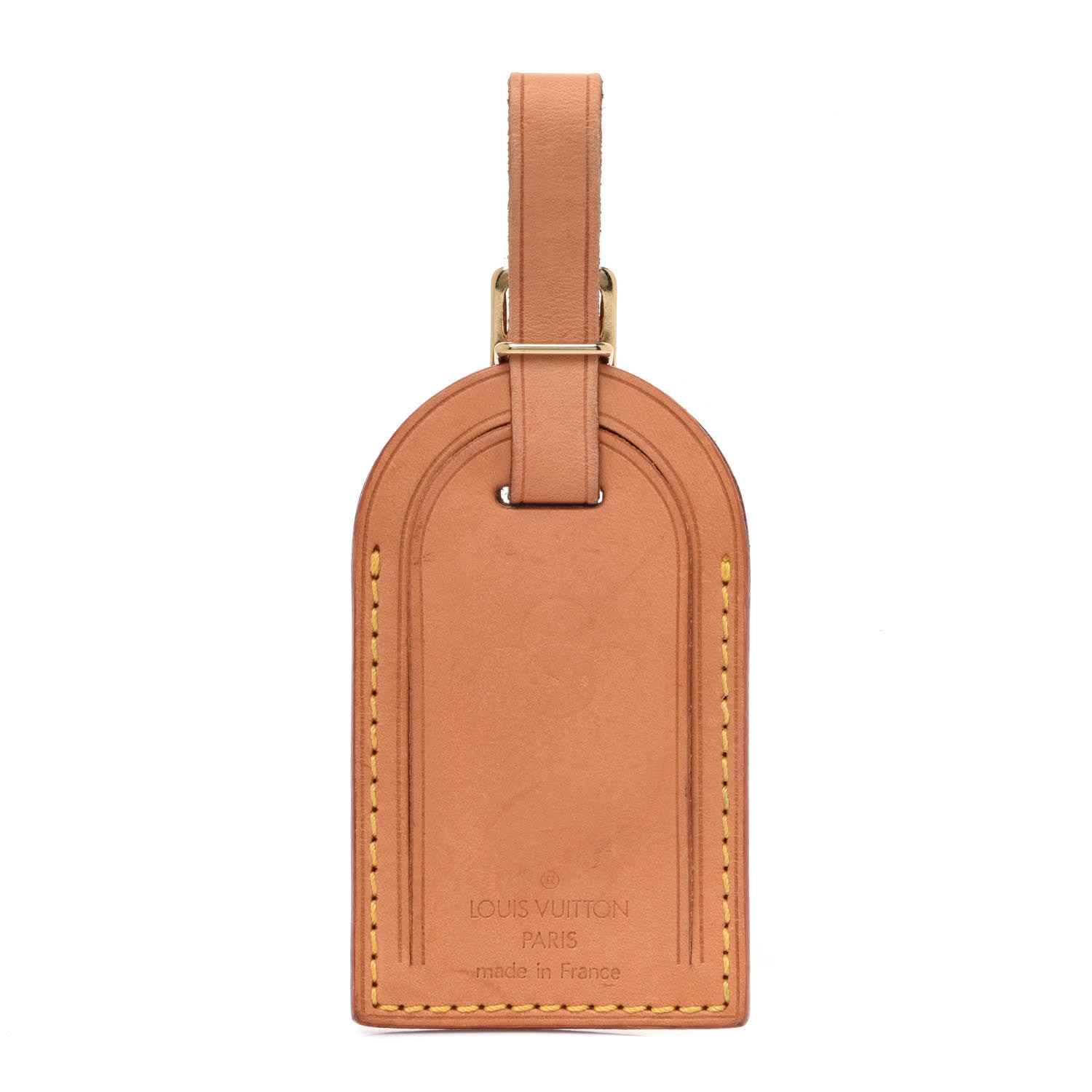 Louis Vuitton Vachetta Leather Luggage Tag 1 of 4
