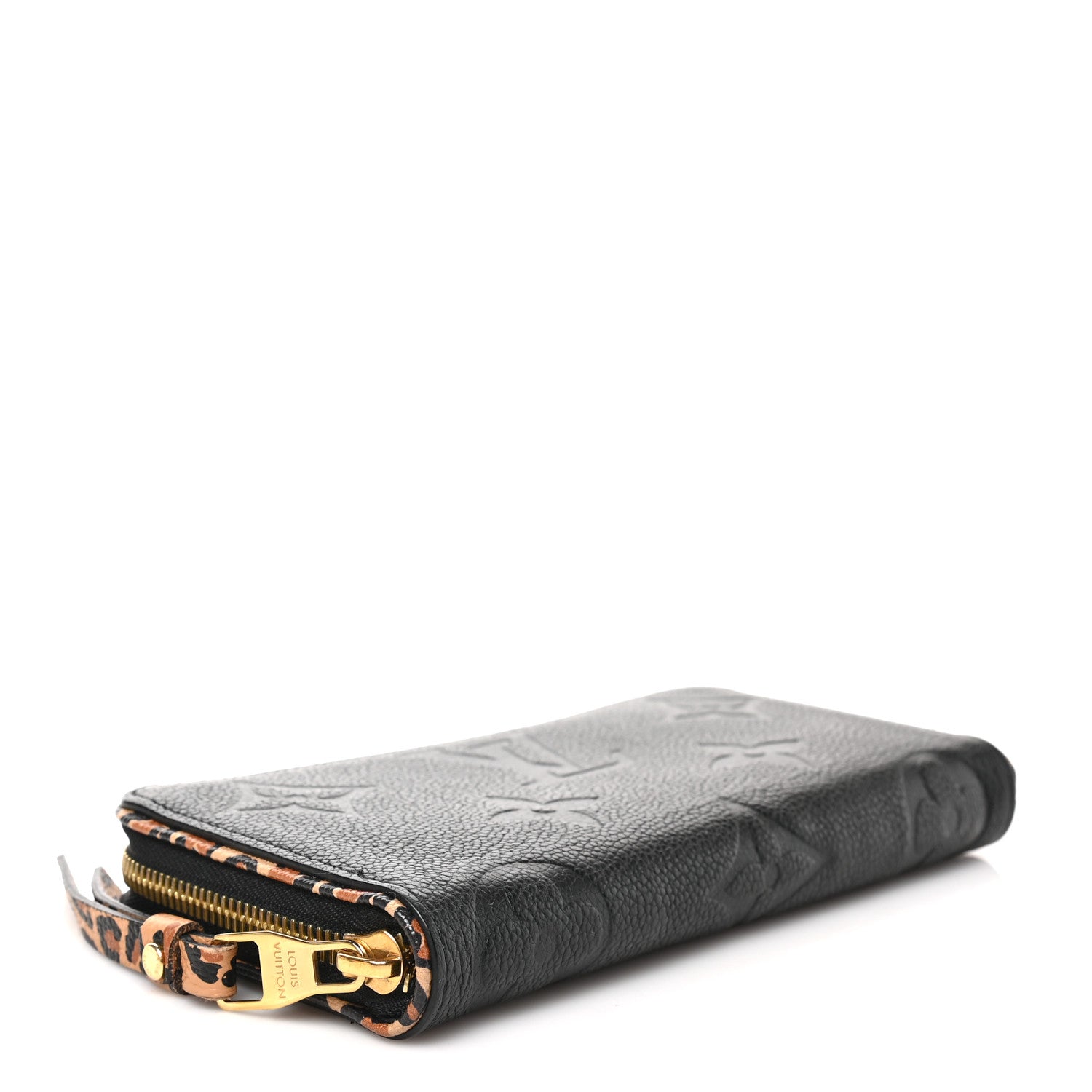 Louis Vuitton Empreinte Monogram Giant Wild At Heart Zippy Wallet Black 4 of 6