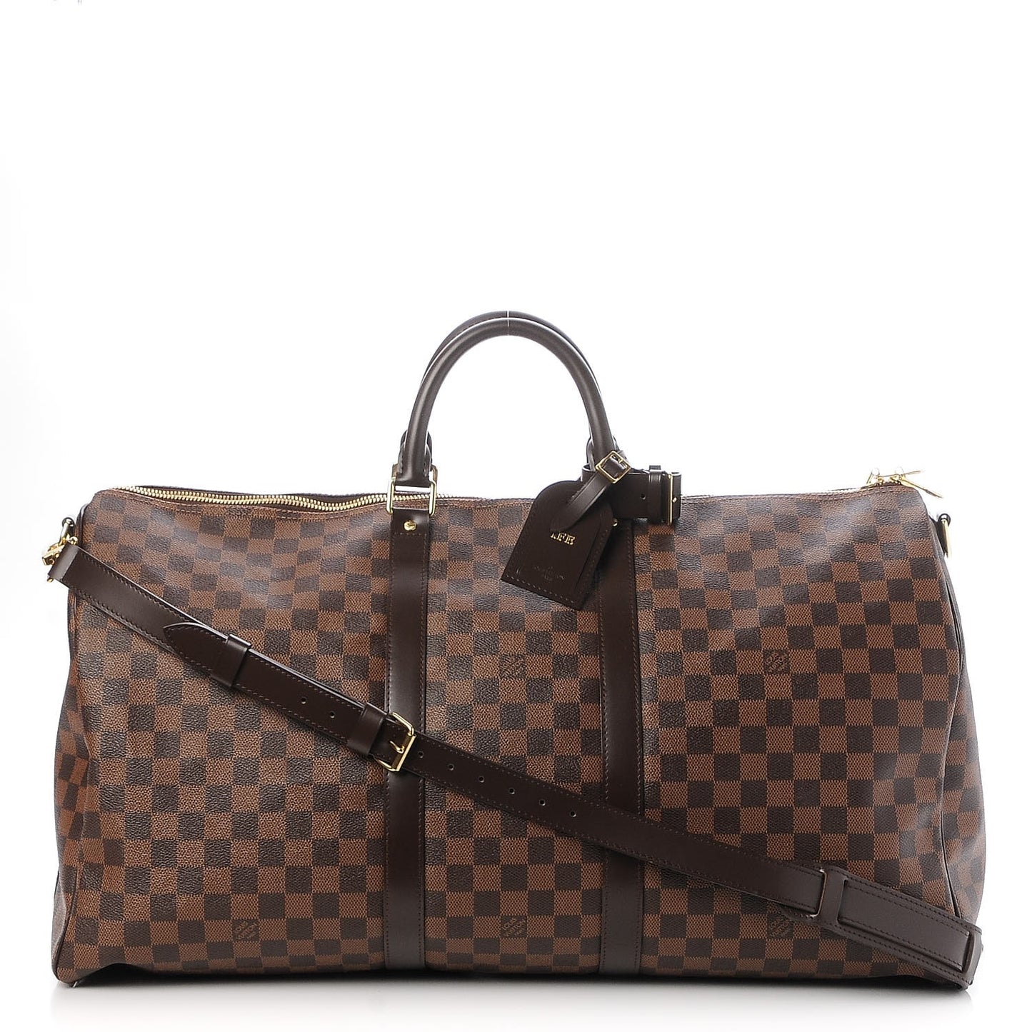 Damier Ebene Keepall Bandouliere 55