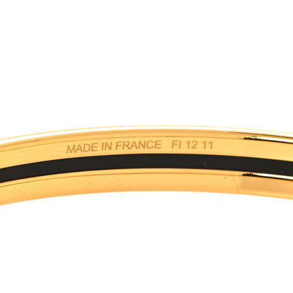 Hermes Enamel Uni Bangle White 5 of 6
