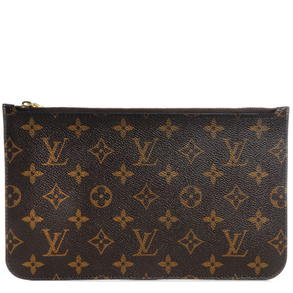 Louis Vuitton Monogram Neverfull MM GM Pochette Fuchsia 1 of 7