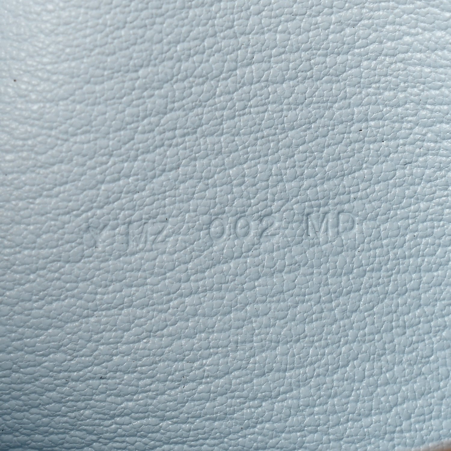 Hermes Chevre Mysore Kelly Pocket Compact Wallet Bleu Brume 7 of 8
