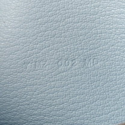 Hermes Chevre Mysore Kelly Pocket Compact Wallet Bleu Brume 7 of 8