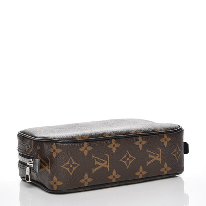 Louis Vuitton Monogram Macassar Toilet Pouch PM 4 of 7