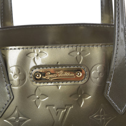 Louis Vuitton Vernis Wilshire PM Gris Art Deco 7 of 11