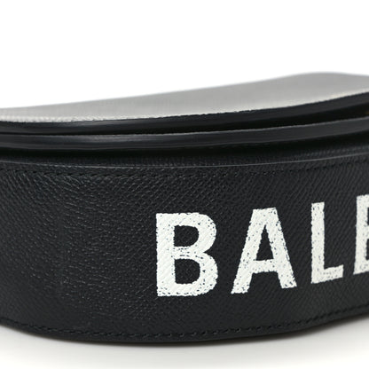 Balenciaga Signature Grained Calfskin Logo Ville Day Bag Black 6 of 7