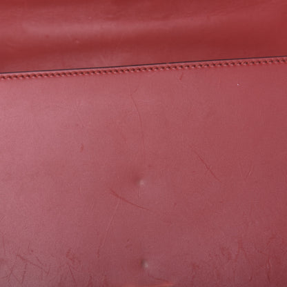 Gucci Calfskin Small Sylvie Shoulder Bag Hibiscus Red 13 of 15