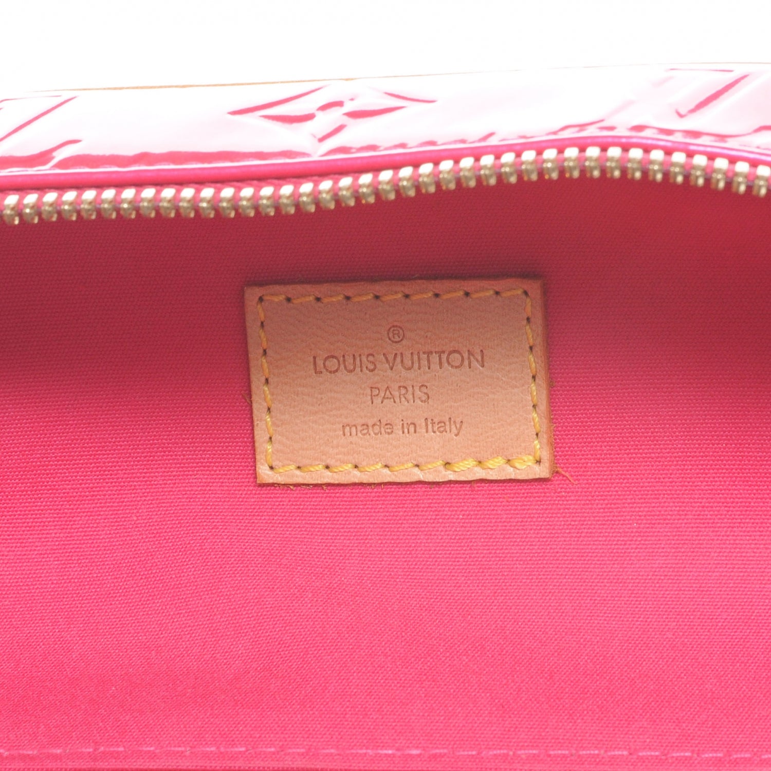 Louis Vuitton Vernis Sullivan Vertical Fuchsia 6 of 6