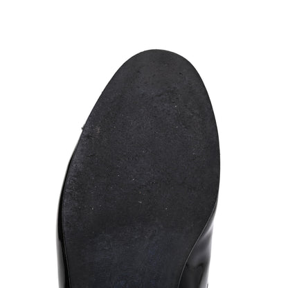 Chanel Patent CC Cap Toe Ballerina Flats 36.5 Black 9 of 13