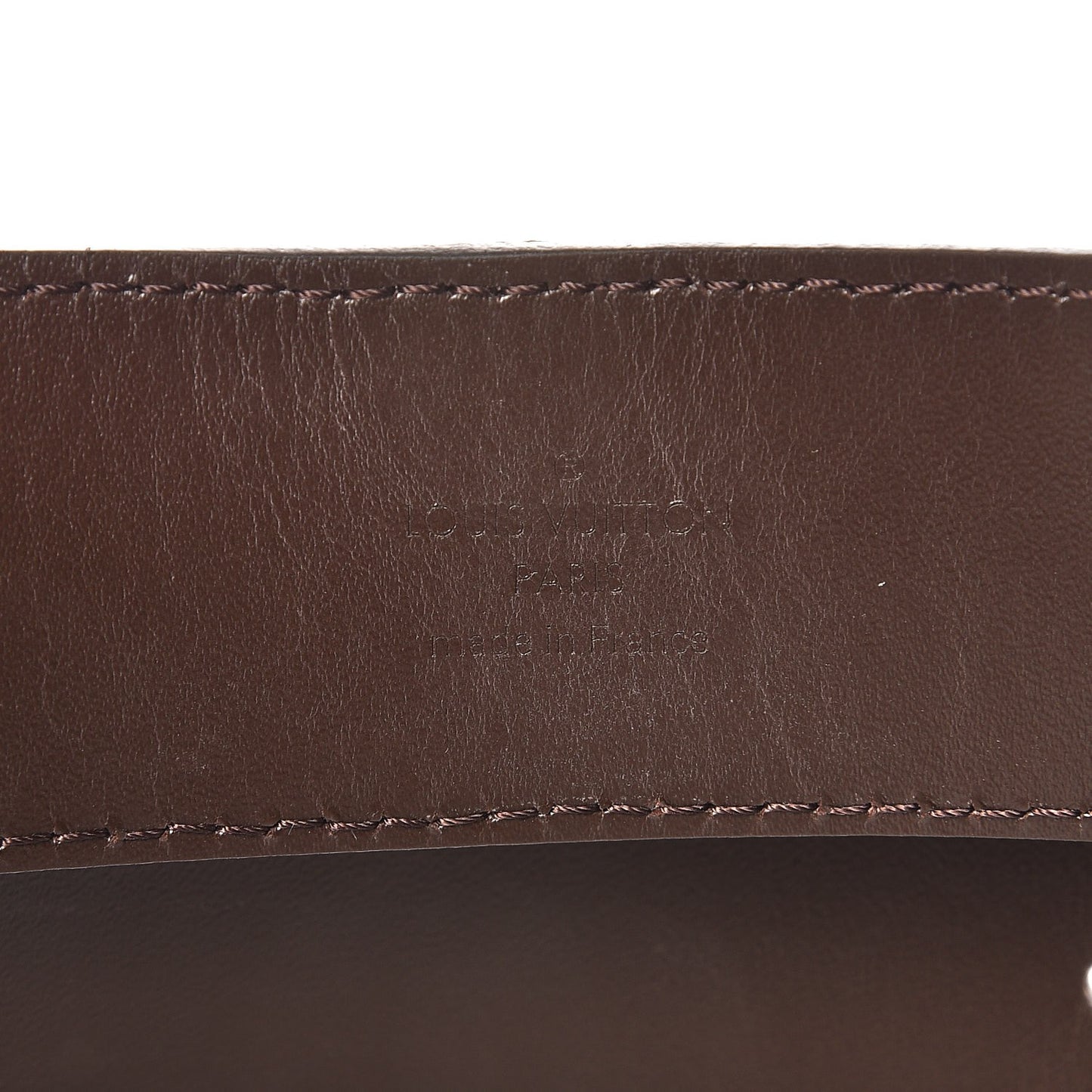 Damier Ebene 40mm LV Initiales Belt 95 38