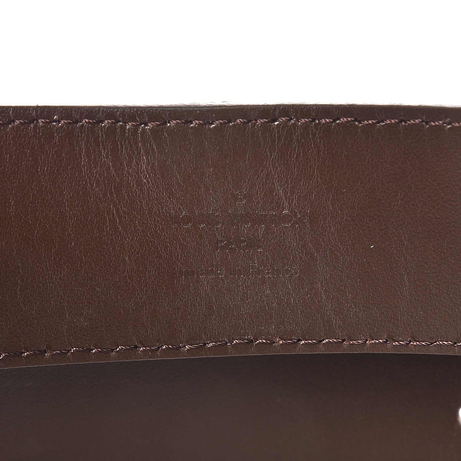 Louis Vuitton Damier Ebene 40mm LV Initiales Belt 95 38 5 of 8