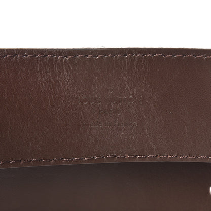 Louis Vuitton Damier Ebene 40mm LV Initiales Belt 95 38 5 of 8