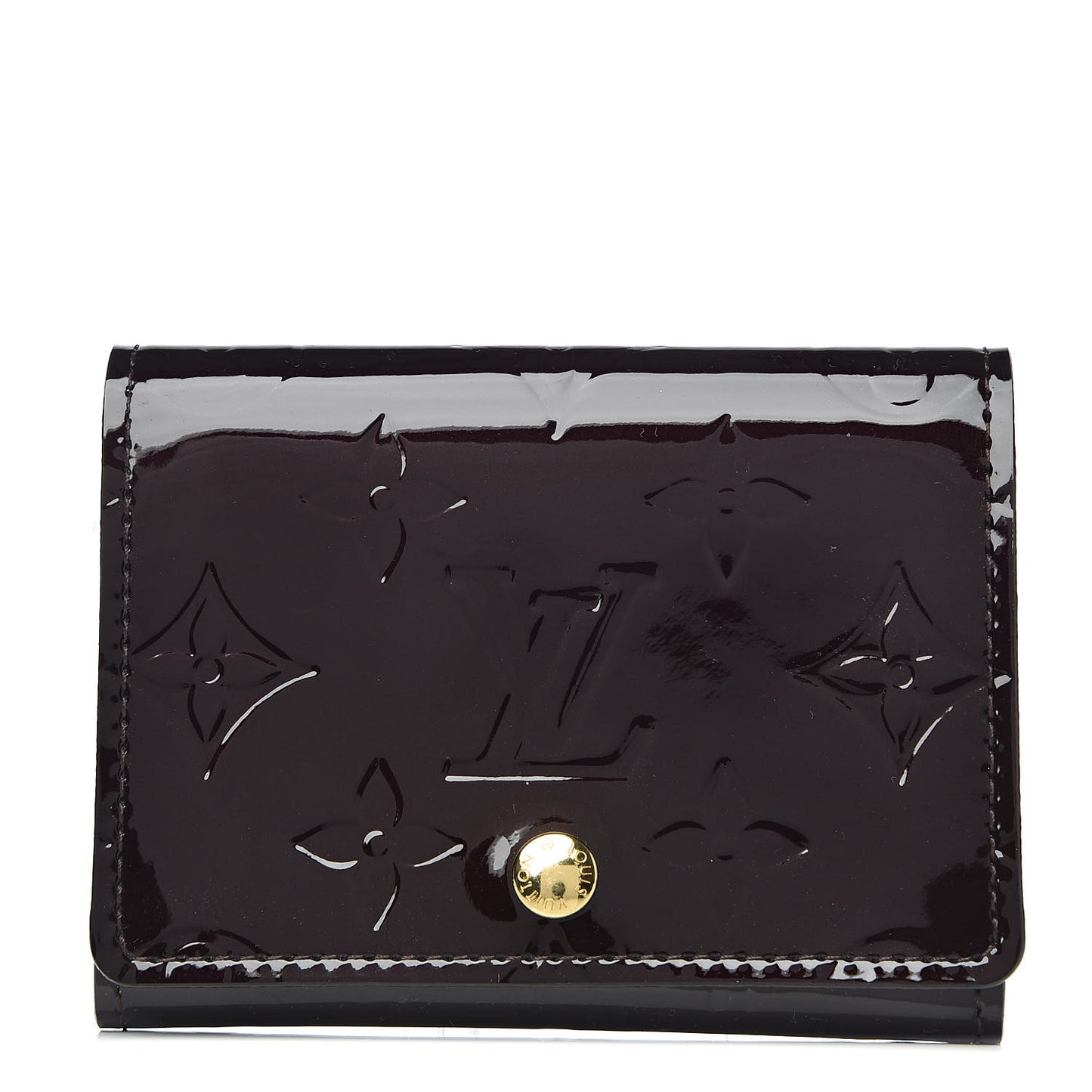 Vernis Business Card Holder Amarante