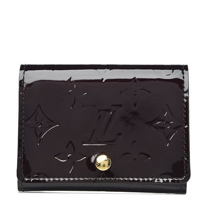 Louis Vuitton Vernis Business Card Holder Amarante 1 of 6