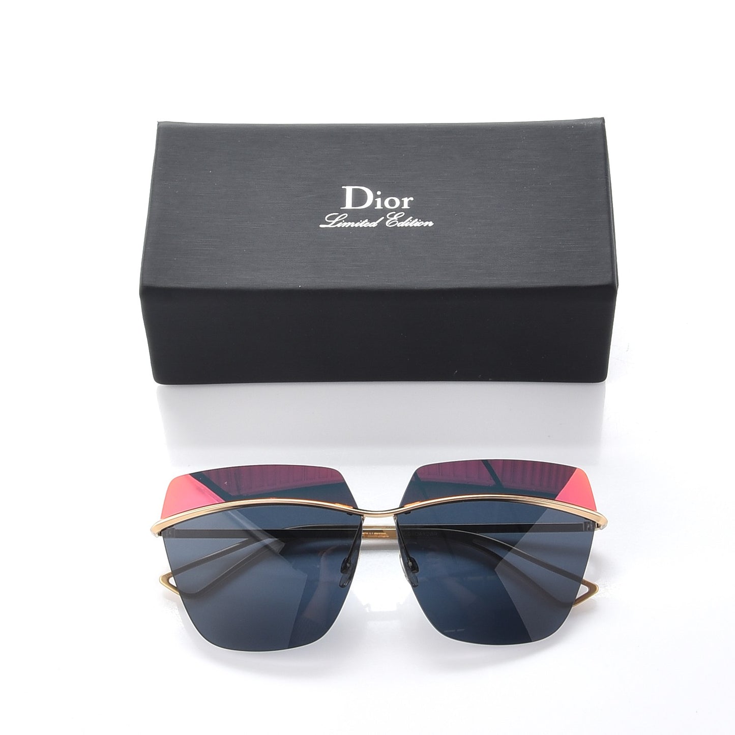 Metal DiorMetallic Sunglasses Orange Blue