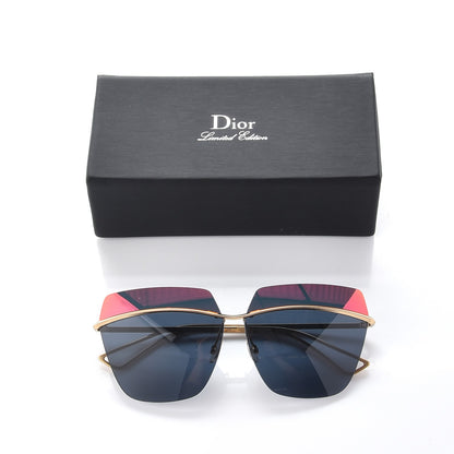 Christian Dior Metal DiorMetallic Sunglasses Orange Blue 9 of 9