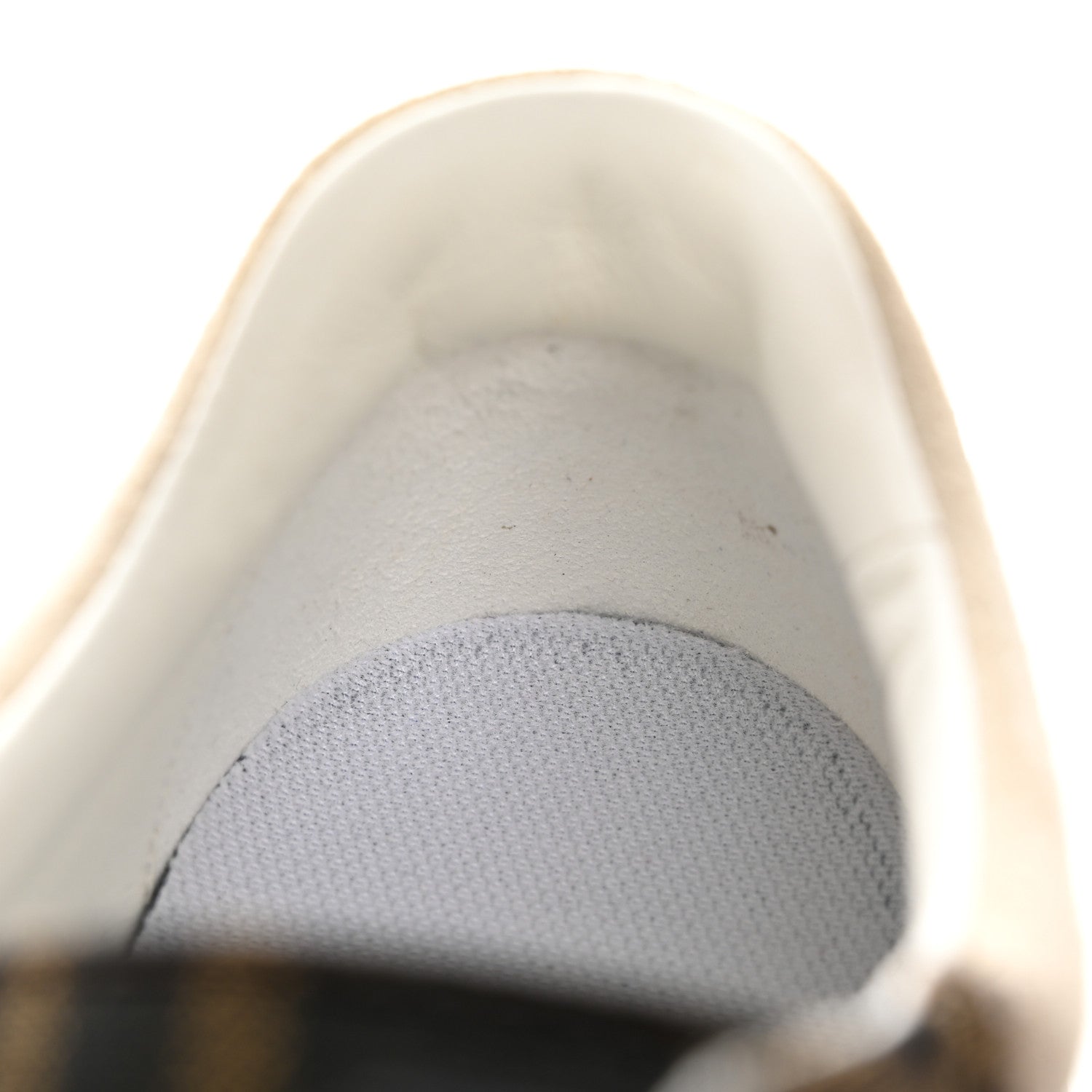 Fendi Fabric Jacquard FF Rainbow Womens Fendi Force Low-Top Sneakers 37 Tobacco Black White Multicolor 11 of 12