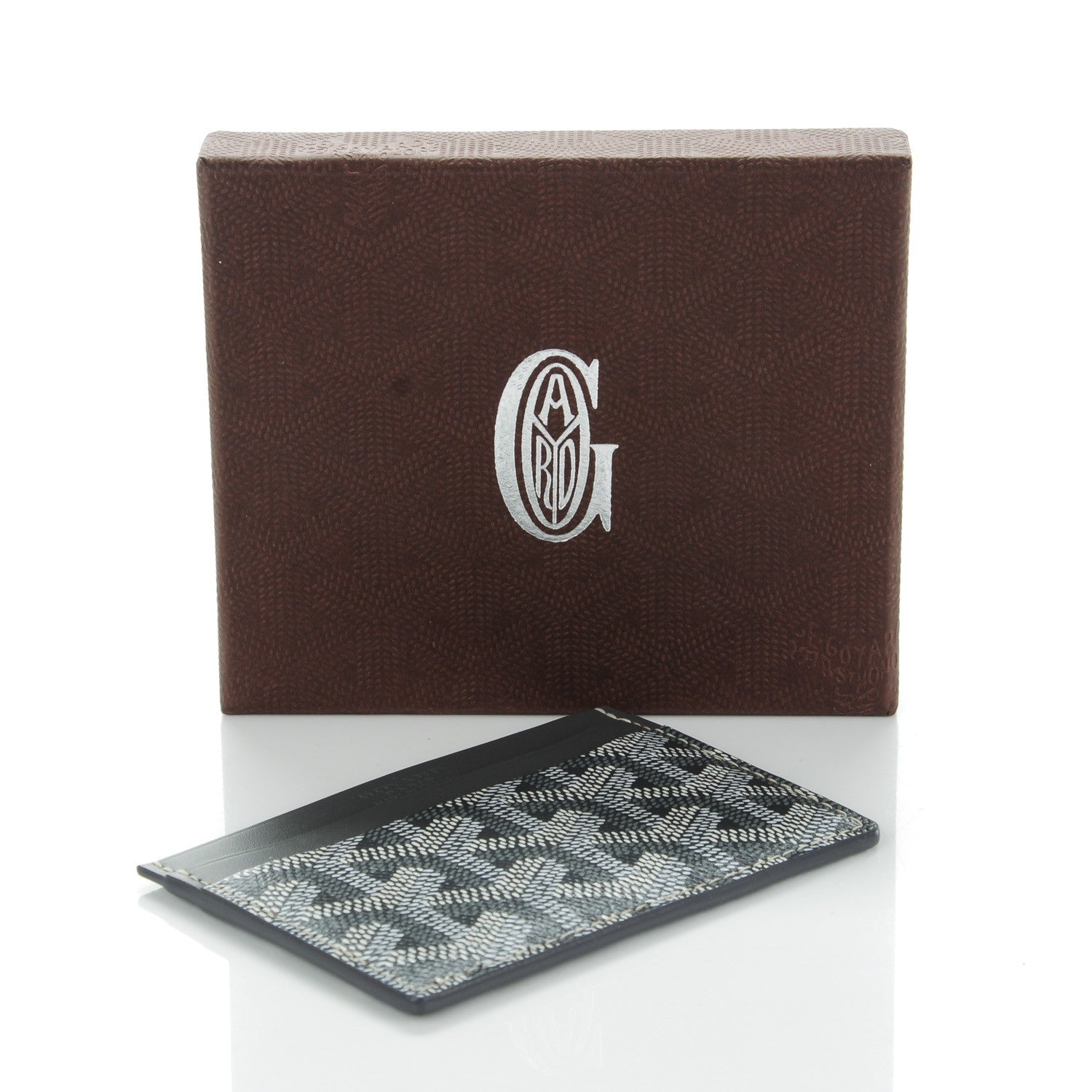 Goyard Goyardine Saint Sulpice Card Holder Grey 4 of 6