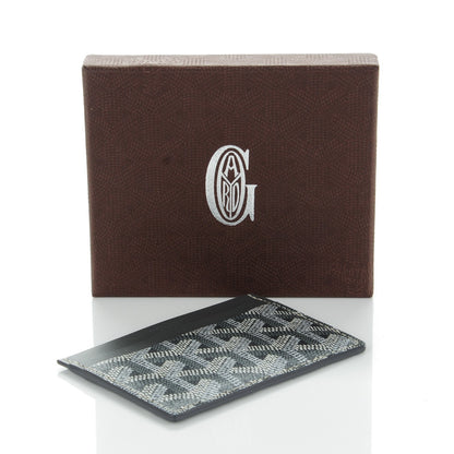 Goyard Goyardine Saint Sulpice Card Holder Grey 4 of 6